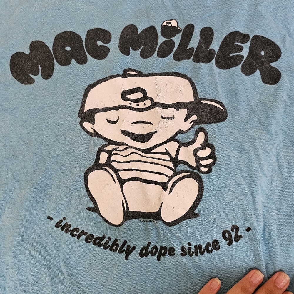 Blue Mac Miller T Shirt